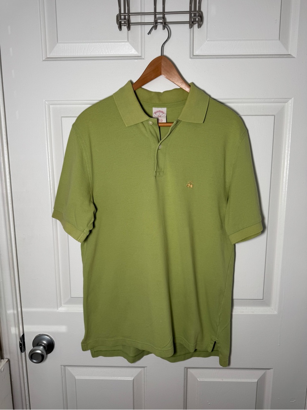 Brooks Brothers 346 Green Original Fit Cotton Polo Men’s S